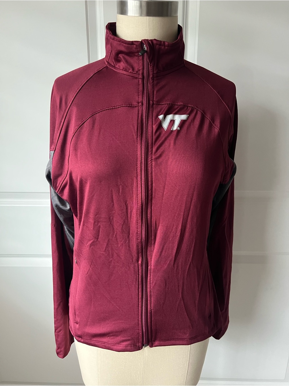 Rivalry Threads Women's Virginia Tech Maroon Full-Zip Jacket